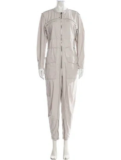 Pre-owned Isabel Marant Étoile Crew Neck Jumpsuit In Neutral
