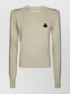 Isabel Marant Étoile Crew Neck Knit Pullover In Gray