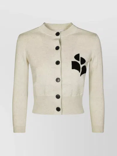 Isabel Marant Étoile Crew Neck Knitwear Long Sleeves In Neutral