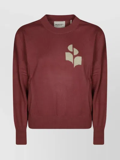 ISABEL MARANT ÉTOILE CREW NECK KNITWEAR RIBBED CUFFS