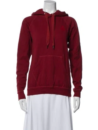 Pre-owned Isabel Marant Étoile Crew Neck Long Sleeve Hoodie In Red