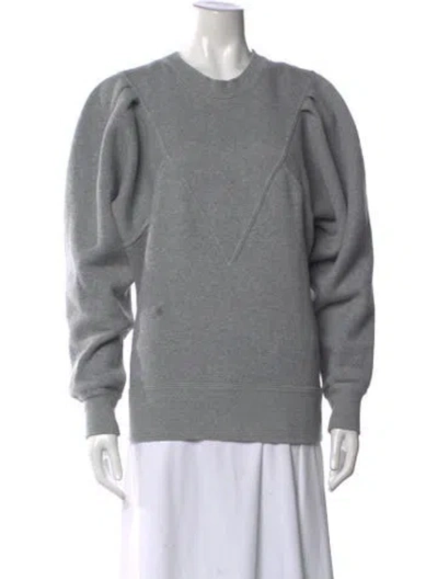 Pre-owned Isabel Marant Étoile Crew Neck Long Sleeve Sweatshirt In Gray