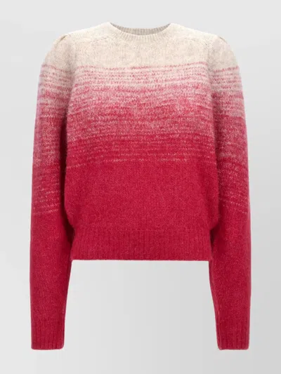 ISABEL MARANT ÉTOILE CREW NECK OMBRE PULLOVER SWEATER