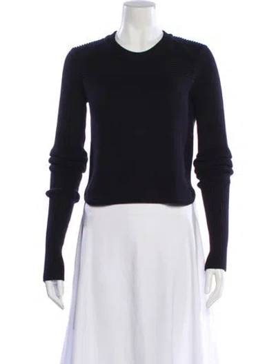 Pre-owned Isabel Marant Étoile Crew Neck Sweater In Black