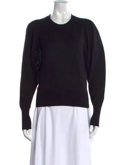 Pre-owned Isabel Marant Étoile Crew Neck Sweater In Black