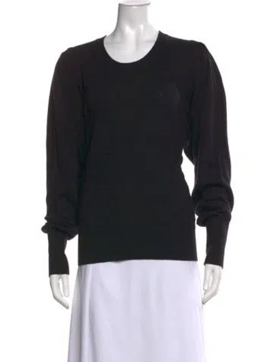 Pre-owned Isabel Marant Étoile Crew Neck Sweater In Black