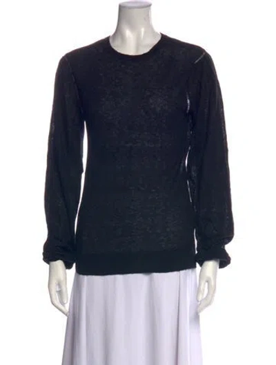 Pre-owned Isabel Marant Étoile Crew Neck Sweater In Black