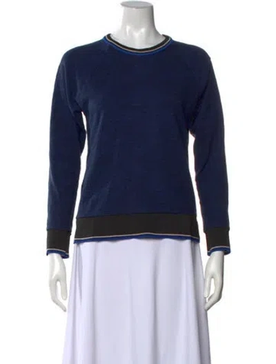 Pre-owned Isabel Marant Étoile Crew Neck Sweater In Blue