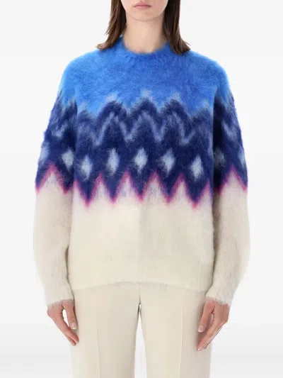 Isabel Marant Étoile Crew-neck Sweater In Multi
