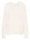 Isabel Marant Étoile Crew-neck Sweater In White