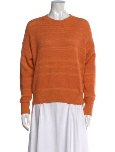 Pre-owned Isabel Marant Étoile Crew Neck Sweater In Orange