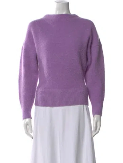 Pre-owned Isabel Marant Étoile Crew Neck Sweater In Purple