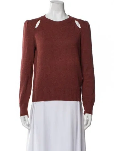 Pre-owned Isabel Marant Étoile Crew Neck Sweater In Red