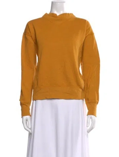 Pre-owned Isabel Marant Étoile Crew Neck Sweater In Yellow