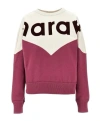 Isabel Marant Étoile Isabel Marant Etoile Two-tone Cotton Blend Houston Sweatshirt In Multi