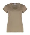 Isabel Marant Étoile Crew Neck T-shirt In Nude
