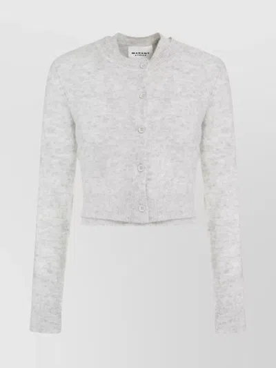 Isabel Marant Étoile Crew Neck Wool-blend Cardigan