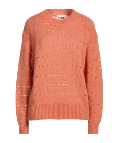 Isabel Marant Étoile Crewneck Knit Sweater In Brown