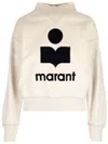 Isabel Marant Étoile Crewneck Sweatshirt With Logo In Gray