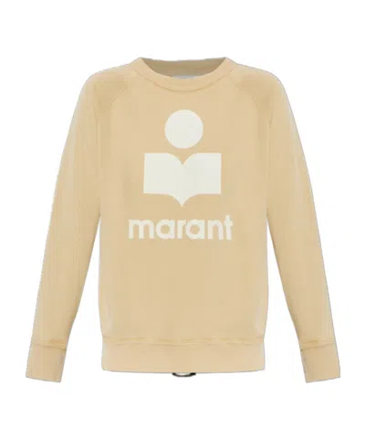 Isabel Marant Étoile Crewneck Sweatshirt In Yellow