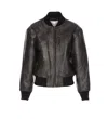 Isabel Marant Étoile Crisley Bomber Jacket In Faded Black