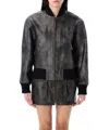 Isabel Marant Étoile Crisley Bomber Jacket In Black