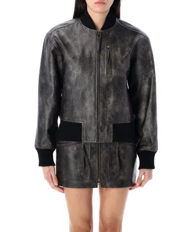 ISABEL MARANT ÉTOILE CRISLEY LEATHER JACKETS
