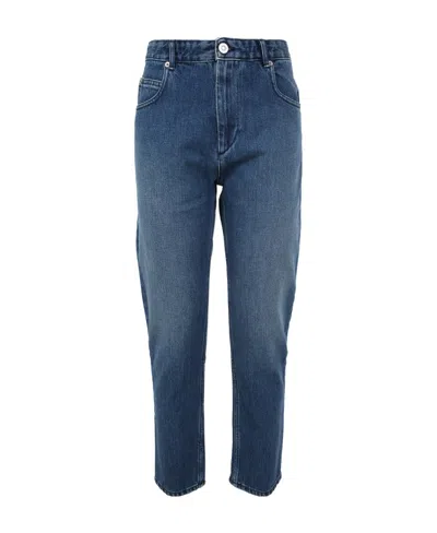 ISABEL MARANT ÉTOILE ISABEL MARANT ÉTOILE MID-RISE STRAIGHT-LEG JEANS