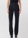Isabel Marant Étoile Brinsa Festive Studded Straight Leg In Black