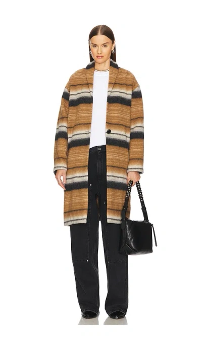 Isabel Marant Étoile Daby Coat In Camel