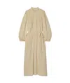 Isabel Marant Étoile Dalida Drawstring Button Dress In Nude