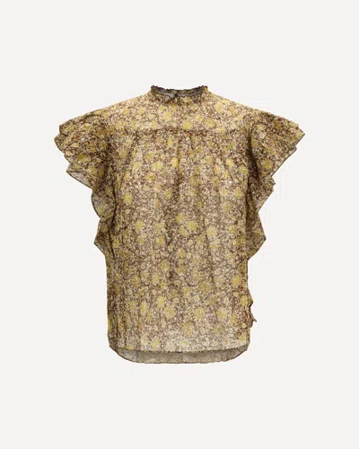 Isabel Marant Étoile Daliyane Top In Brown