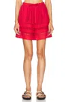 Isabel Marant Étoile Damina Short In Red