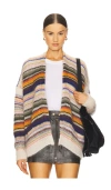 Isabel Marant Étoile Dana Stripe Cardigan In 多色