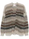 Isabel Marant Étoile Cardigan "dana" In Neutrals