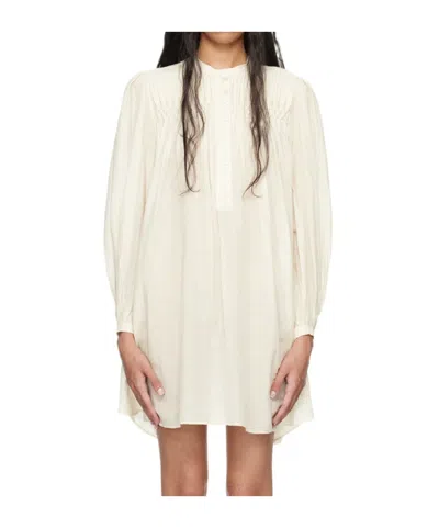 Isabel Marant Étoile Danael Round-neck Dress In White