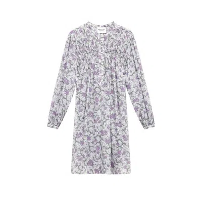 ISABEL MARANT ÉTOILE ISABEL MARANT ETOILE DANAEL SMOCKED DRESS
