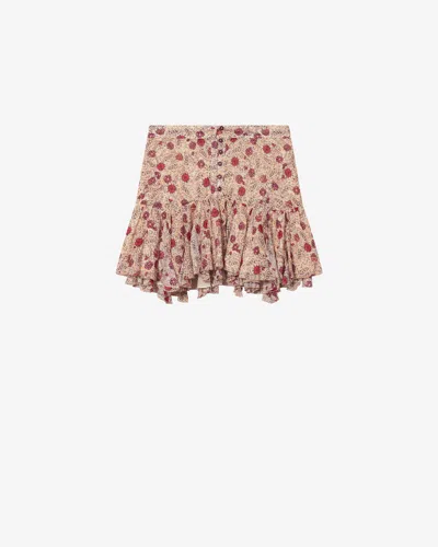 Isabel Marant Étoile Daneen Skirt In Multi