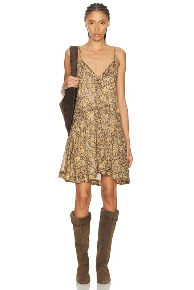 Isabel Marant Étoile Danielle Dress In Brown