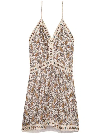 Isabel Marant Étoile Danielle Dress In Ecru