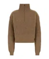 Isabel Marant Étoile Isabel Marant Etoile Camel Mohair Blend Danita Sweater In Animal Print