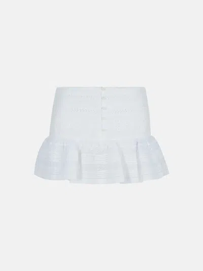 Isabel Marant Étoile 'darin' White Cotton Shorts