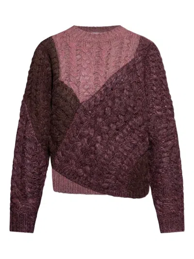 Isabel Marant Étoile Isabel Marant Etoile Patchwork Daryl Sweater In Black