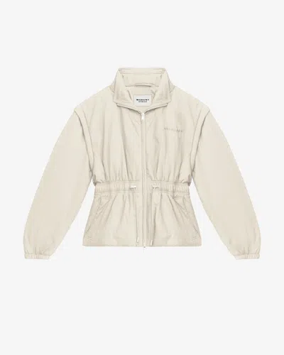 Isabel Marant Étoile Dastyni Coat In Ecru