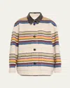 Isabel Marant Étoile Isabel Marant Etoile Dayvi Overshirt Coat In Multicolor