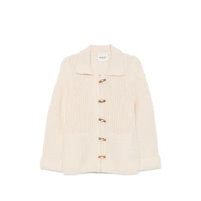Isabel Marant Étoile Delinda Toggle-fastening Ribbed Cardigan In Metallic