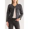 Isabel Marant Étoile Grey Deliona Quilted Cotton Jacket In Gray