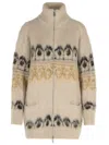 Isabel Marant Étoile Beige & Khaki Deloris Jacket In Beige
