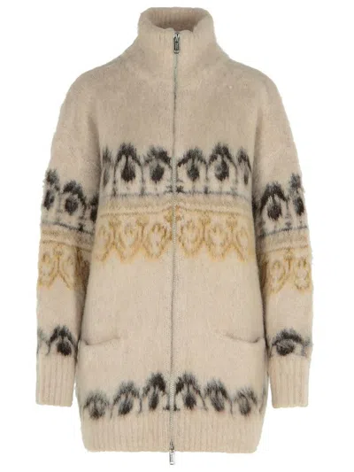 Isabel Marant Étoile Deloris Sweater In Khaki