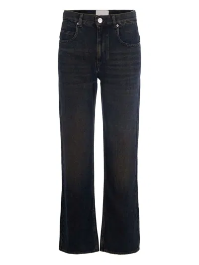 Isabel Marant Étoile Denim Bootcut Jeans In Blue
